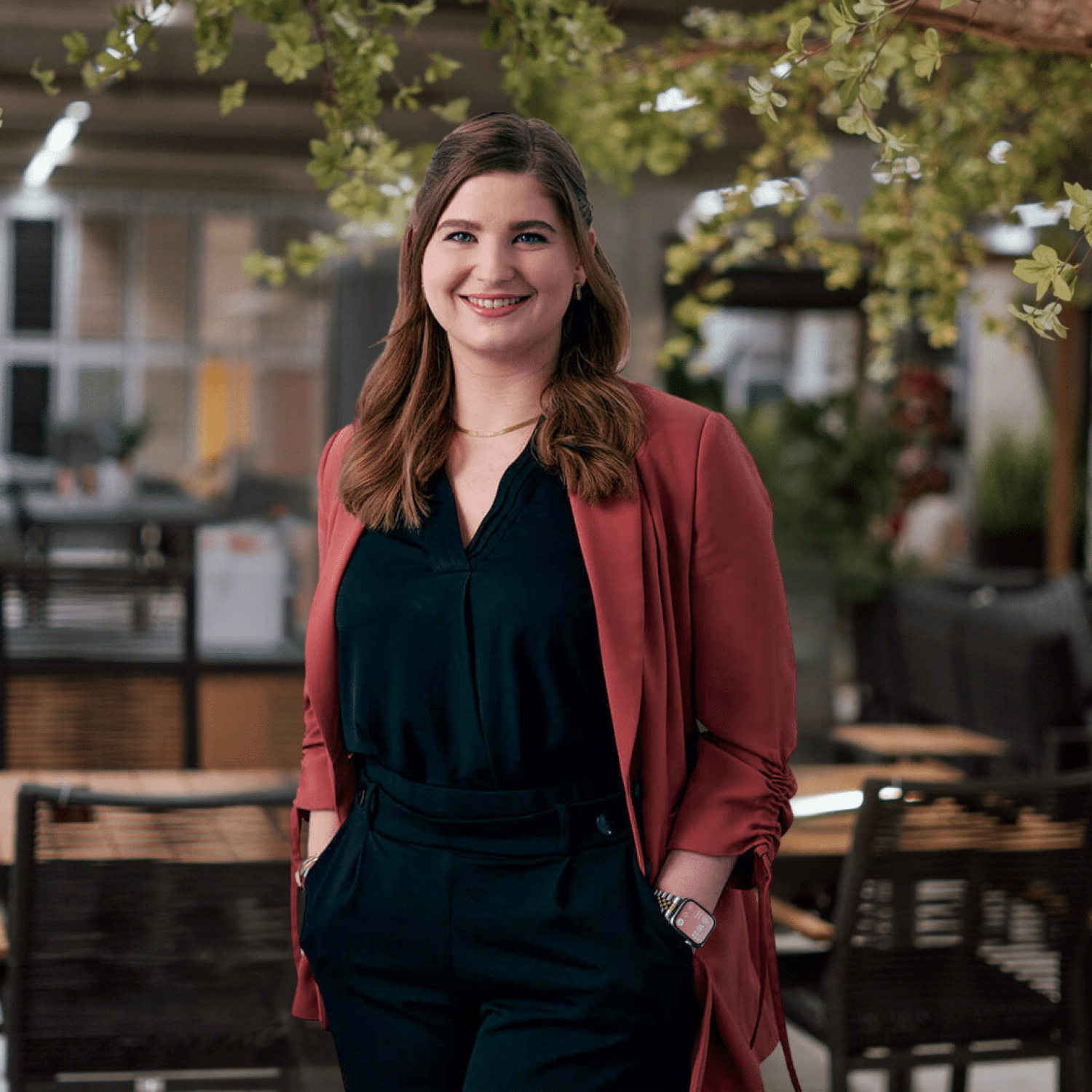 Ansprechpartnerin Saskia Uhr